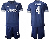 2020-21 Juventus 4 DE LIGT Away Soccer Jersey,baseball caps,new era cap wholesale,wholesale hats